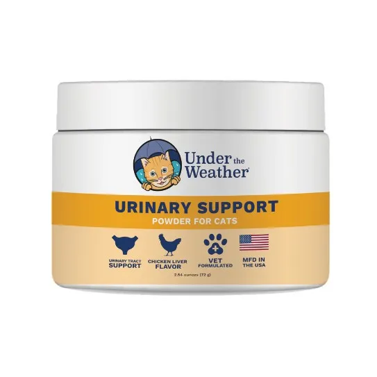 2.54oz Under the Weather Cat Urinary Support Powder - Health/First Aid